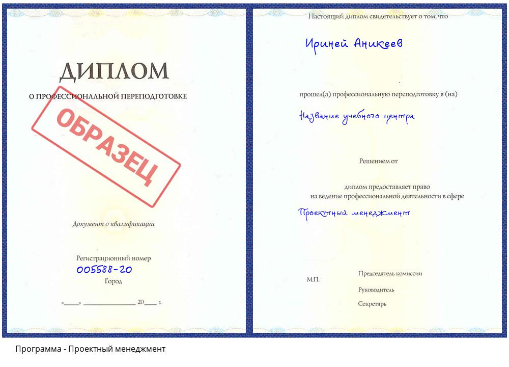 Проектный менеджмент Белово